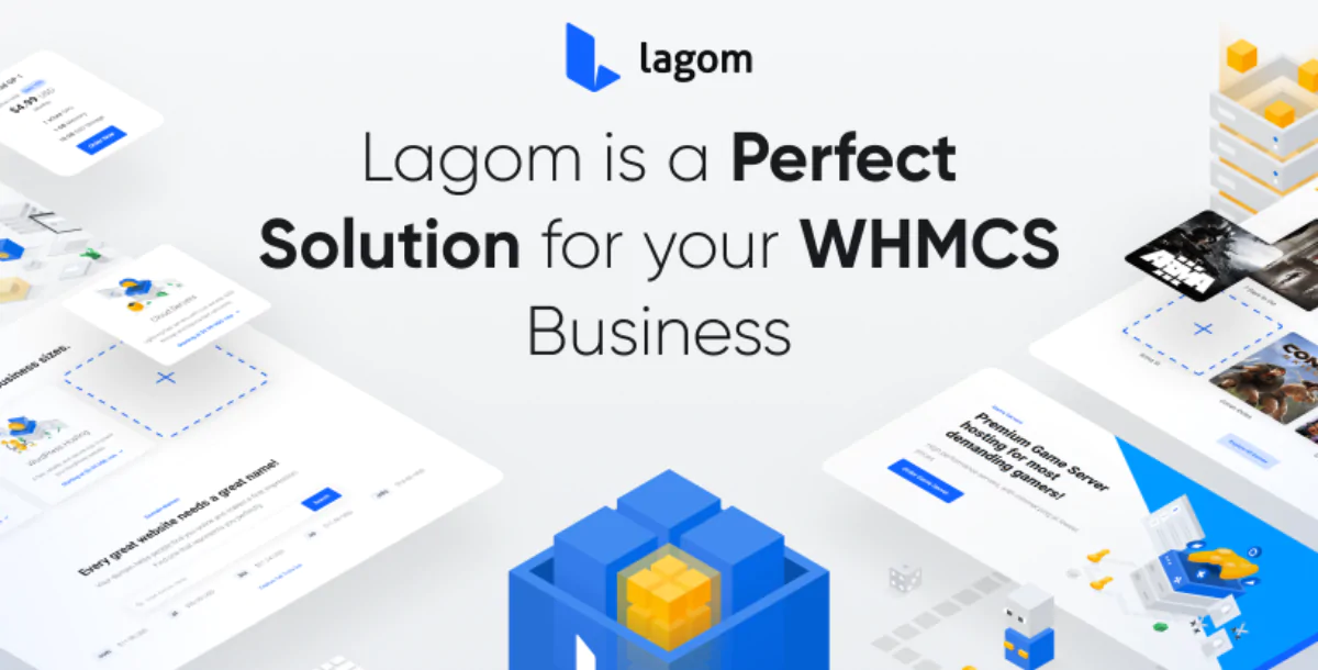 Lagom WHMCS Client Area Theme
